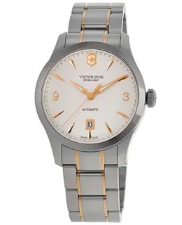 Victorinox Swiss Army Alliance Automatic Two-Tone Steel White Dial Men's Watch Model 241874