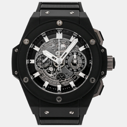 Hublot Black Ceramic King Power 701.CI.0170.RX Automatic Men's Wristwatch 48 mm 1028699