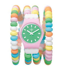 Часы унисекс Swatch Caramellissima S, розовый 7610522019003 | rosa