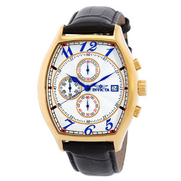 Invicta Specialty Chronograph Quartz White Dial Mens Watch 14330