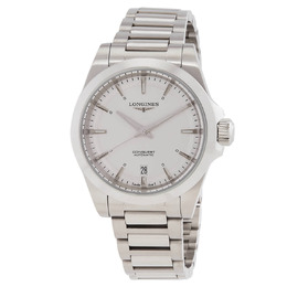 Longines Conquest Silver Dial Ladies Watch L37204726