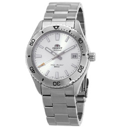 Orient Sports Automatic White Dial Mens Watch RA-AC0Q03S10B