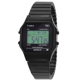 Timex 80 Alarm Quartz Digital Expansion Band Unisex Watch TW2R67000VQ