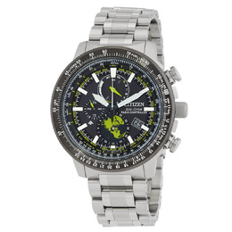 Citizen Promaster World Time Black Dial Mens Watch - BY3006-53E