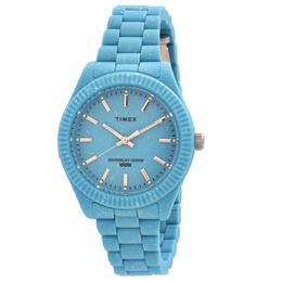 Timex Trend Quartz Blue Dial Ladies Watch TW2V33200JR, Case Size 37mm