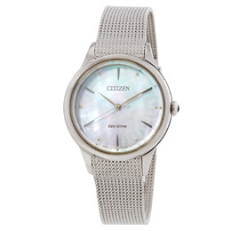 Citizen L Series Mother of Pearl Dial Watch EM1150-86D