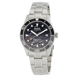 m026.907.11.061.00 Mido Ocean Star Automatic Grey Dial Watch with Ceramic Bezel