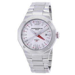 Baume & Mercier Riviera Automatic Silver Dial Mens Watch m0a10658