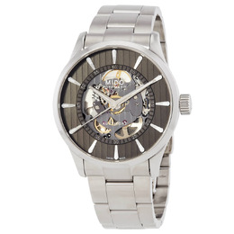Mido Multifort Skeleton Vertigo Automatic Mens Watch M038436110610