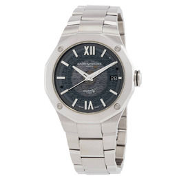 BAUME & MERCIER RIVETRA SERIES M0A10702 MEN AUTO CHRONO BLACK DIAL