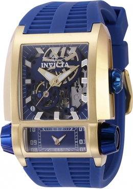 Invicta Akula Series Automatic Mens Watch 41727 Blue Dial