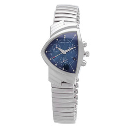 HAMILTON VENTURA CHRONOGRAPH QUARTZ BLUE DIAL WATCH H24432141