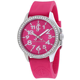Juicy Couture Jetsetter Pink Dial Ladies Watch 1900965