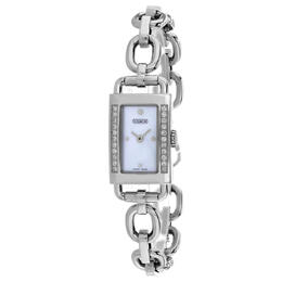 Coach Mother Of Pearl Silver Quartz Ladies Watch 14500465