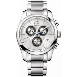 Calvin Klein Strive Chronograph Quartz Black Dial Mens Watch k0k27120