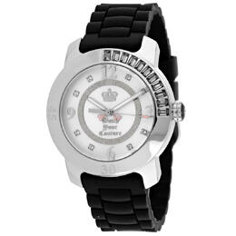 Juicy Couture BFF Ladies Silver-tone Analog Watch - Model 1900546