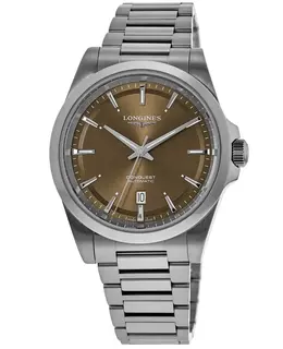 Longines Conquest Automatic Brown Dial Steel Men's Watch Model L3.830.4.62.6