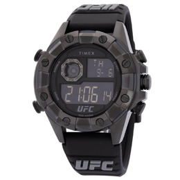 Timex UFC Kick Alarm Quartz Digital Mens Watch - TW2V87000JR