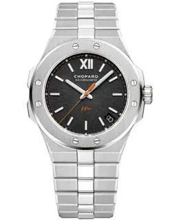 Chopard Alpine Eagle Cadence 8HF Automatic Black Dial Titanium Men's Watch 298600-3020