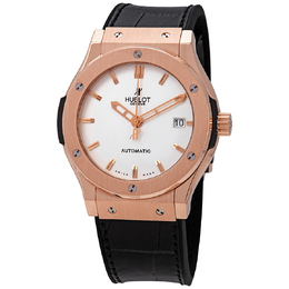 Pre-owned Hublot Classic Fusion Opalin Dial Mens Watch 511.px.2610.lr