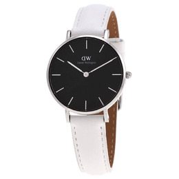 Daniel Wellington Petite Bondi Quartz Black Dial Ladies Watch DW00100284