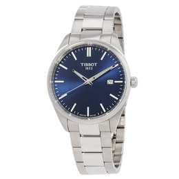 Tissot PR 100 Mens Blue Dial Quartz Watch t1504101104100