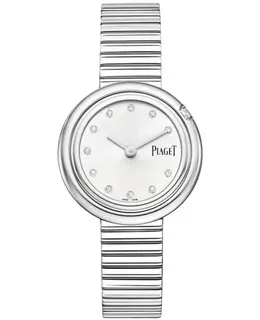 Piaget Possession Grey Diamond Dial Steel Women's Watch Model G0A48380