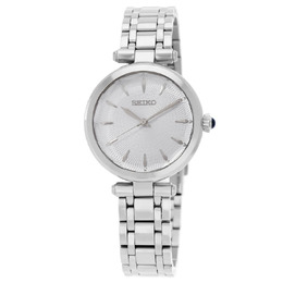 Seiko Discover More SRZ553P1 Light Blue Dial Ladies Watch