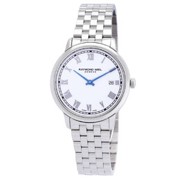 Raymond Weil Toccata Quartz White Dial Mens Watch 5485-st-00359