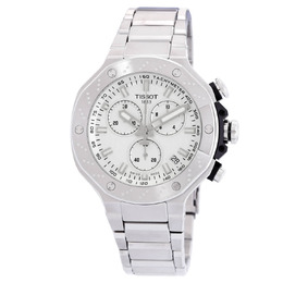 Tissot T-Race Chronograph Quartz Mens Watch Silver Dial Model: T1414171103100