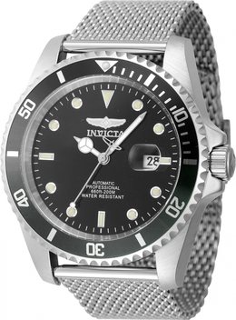 Invicta Pro Diver Mens Automatic Watch 47964 with Black Dial