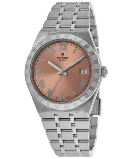 Tudor Royal Automatic Salmon Dial Steel Unisex Fashion Watch