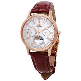 Orient Classic Sun and Moon Open Heart Ladies Watch - RA-KA0001A10B