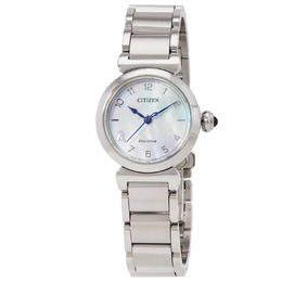Citizen EM1130-83D L Mae White Mother of Pearl Dial Ladies Watch
