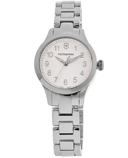 Victorinox Swiss Army Alliance XS 241840 Quartz Pearl White Dial Steel Women's Watch