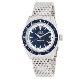 Mido m026.829.18.041.00 Ocean Star GMT Automatic Mens Blue Dial Watch