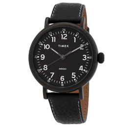 Timex Waterbury TW2T91000VQ Mens Quartz Black Dial Watch