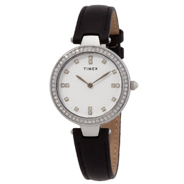 Timex Ladies Watch TW2V45200VQ - Silver Dial with Quartz Movement