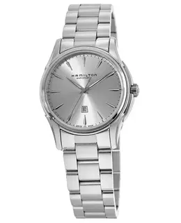 HAMILTON JAZZMASTER LADY AUTO SILVER DIAL STAINLESS STEEL H32315152