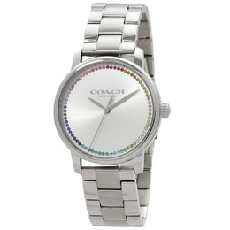 Coach Grand Series Ladies Quartz Watch Silver Dial 14503968