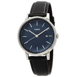 Timex Midtown Quartz Blue Dial Mens Watch TW2V36500