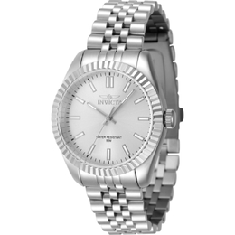 Invicta 47495 - Silver Dial Ladies Quartz Watch