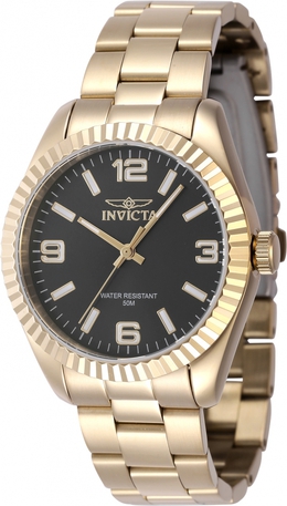 Invicta 47473 Ladies Quartz Watch Black Dial