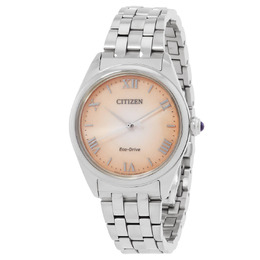 Citizen L Eco-Drive Copper Dial Ladies Watch em1140-80x
