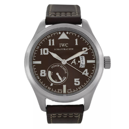 Pre-owned IWC Men's Antoine De Saint Exupery Automatic Brown Dial Watch IW320104