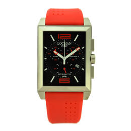 Locman Classic Chronograph Quartz Black Dial Mens Watch 242BKRD1RD