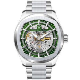 Christian Van Sant Romeo Automatic Green Dial Mens Watch CV9507