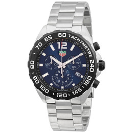Tag Heuer Formula 1 Chronograph Quartz Blue Dial Mens Watch caz101av.ba0842