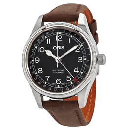 Oris Big Crown Automatic Black Dial Ladies Watch 01 754 7749 4064-07