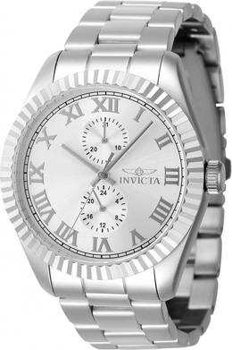 Invicta Specialty GMT Silver Dial Mens Watch 47421